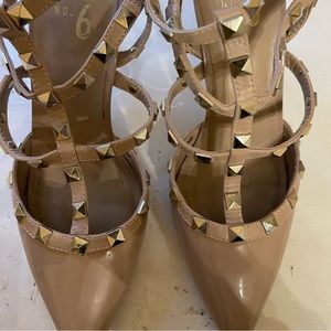 Beige Mix No.6 Heels